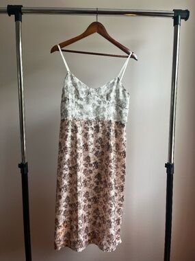Marc Jacobs Floral Sequin Slip Dress